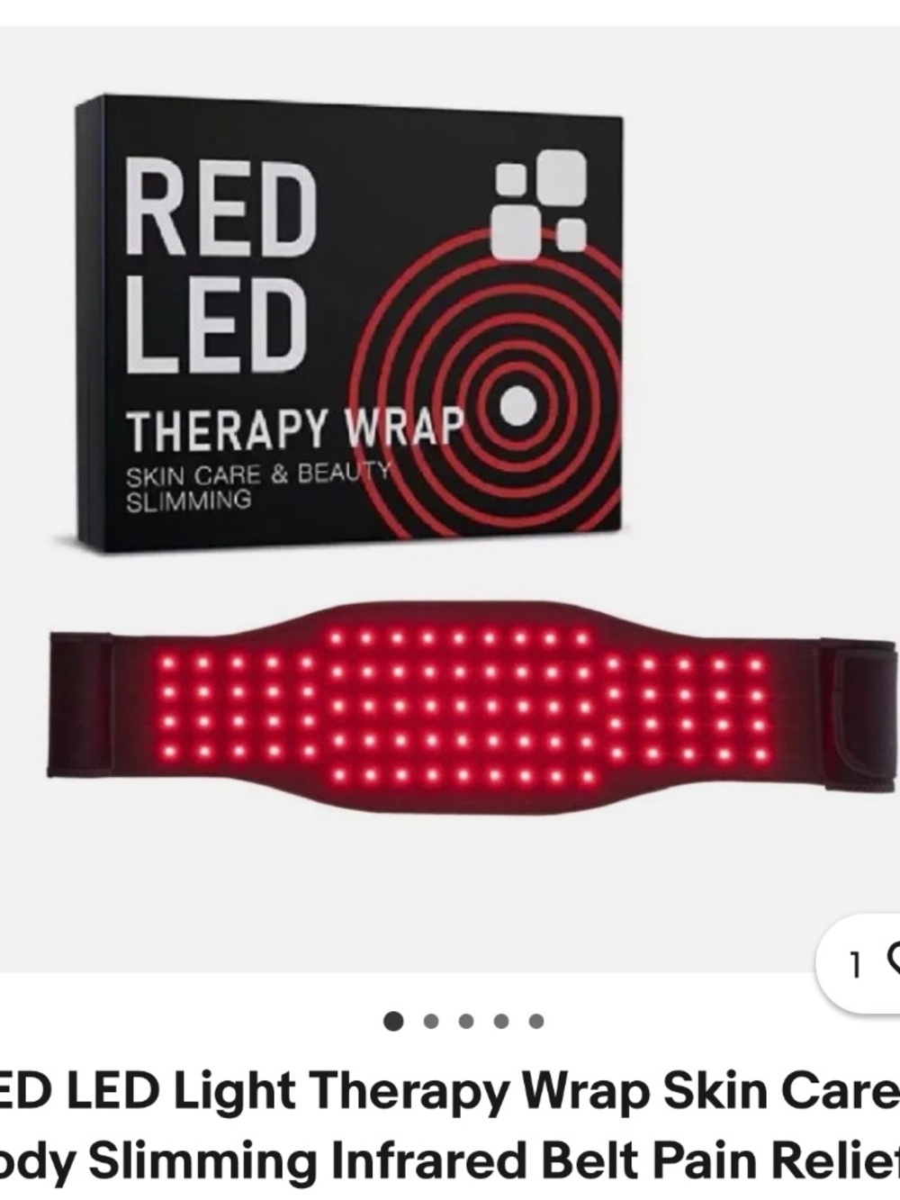 Red Led Therapy Wrap